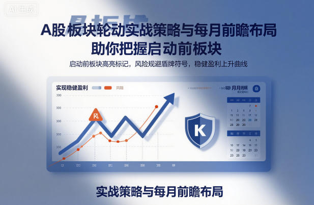 A股板块轮动实战策略与每月前瞻布局，助你把握启动前板块，规避风险，实现稳健盈利-财阁