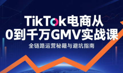 三千老师·TikTok电商从0到千万GMV实战课(更新)-财阁