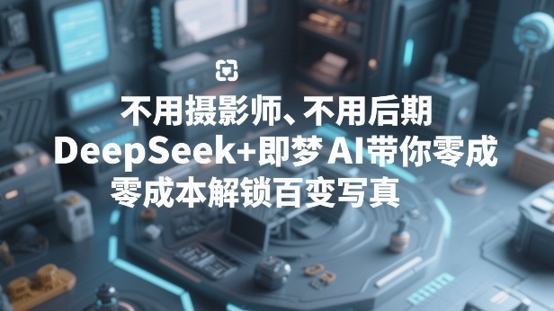 不用摄影师、不用后期，DeepSeek+即梦AI带你零成本解锁百变写真！-财阁