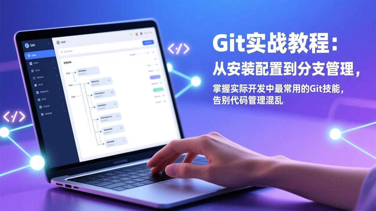 Git实战教程：从安装配置到分支管理，掌握实际开发中最常用的Git技能，告别代码管理混乱-财阁