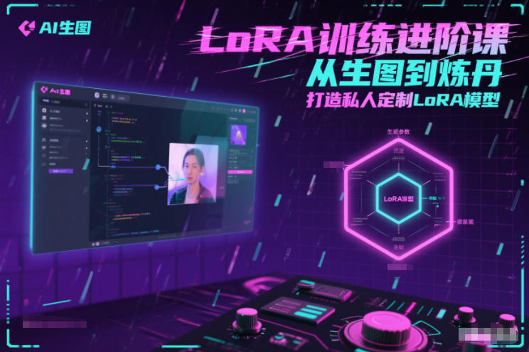 LoRA训练进阶课，从生图到炼丹，打造私人定制LoRA模型-财阁