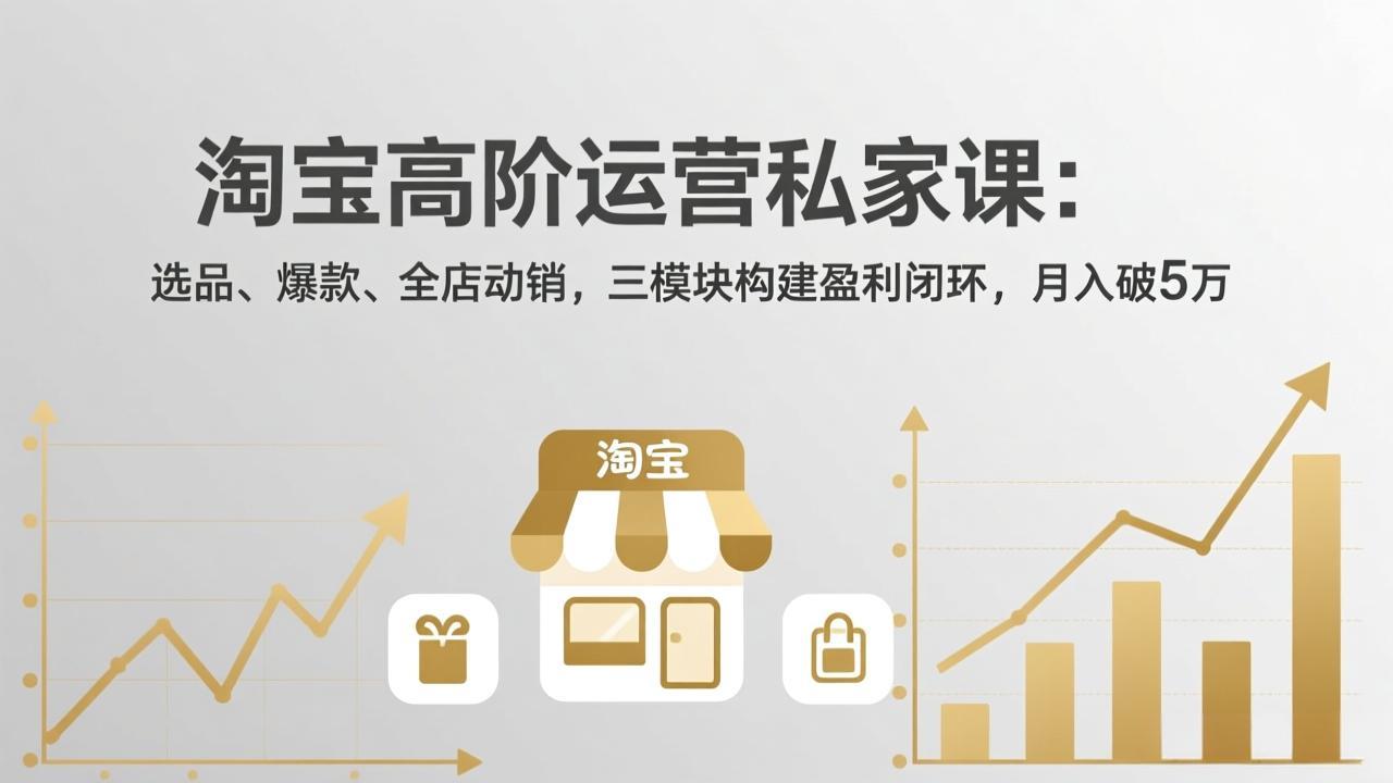 淘宝高阶运营私家课(更新26年4月-财阁