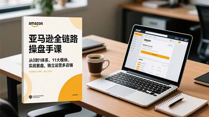 亚马逊全链路操盘手课，从0到1体系、11大模块、实战复盘，独立运营多店铺-财阁