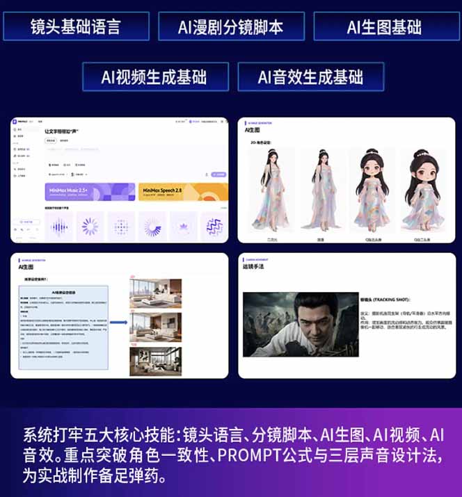 图片[1]-AI漫剧硬核课：巨日禄+豆包+即梦+可灵+Vidu+剪映：一套课玩转国产工具，低成本产出爆款漫剧-财阁