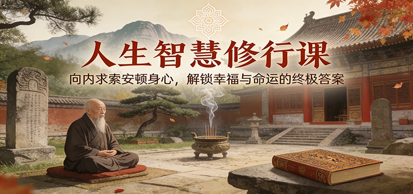 人生智慧修行课：向内求索安顿身心，解锁幸福与命运的终极答案-财阁