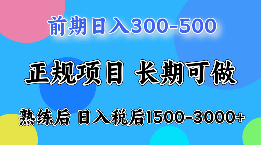 日收益500-1000+ 一台电脑在家就能做-财阁