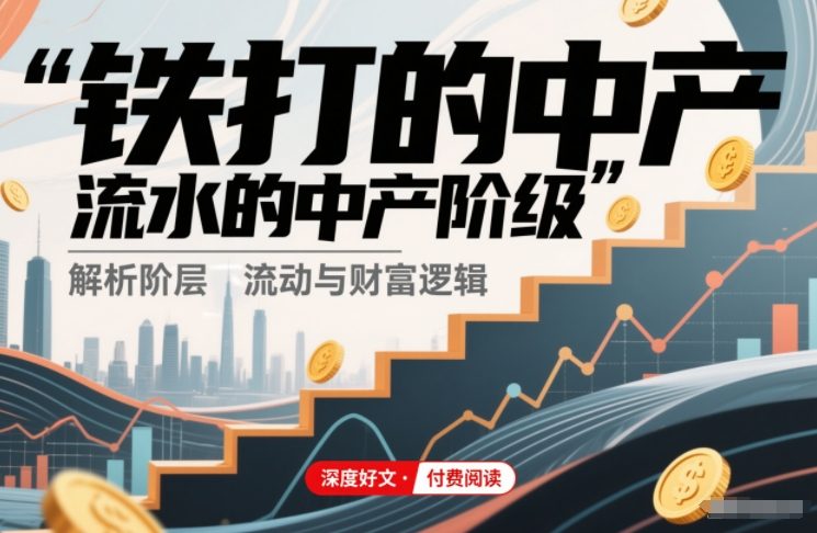 付费文章：铁打的中产，流水的中产阶级-财阁