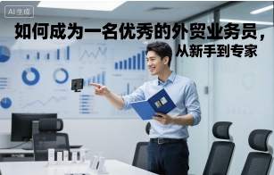 如何成为一名优秀的外贸业务员，从新手到专家-财阁
