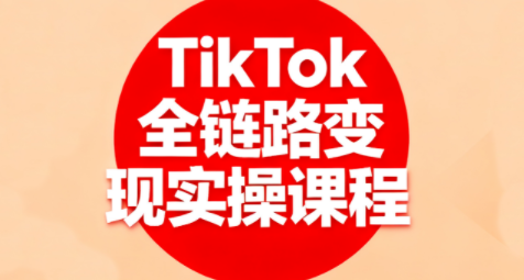 小杨老师·TikTok全链路变现实操课程-财阁