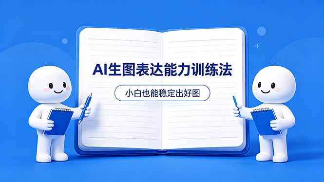 AI生图不是做漂亮图，而是表达能力。这套方法让小白也能稳定出好图-财阁