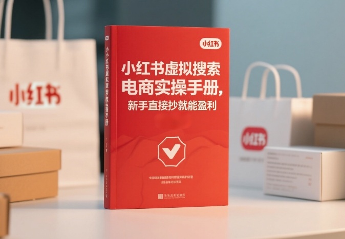 小红书虚拟搜索电商实操手册,新手直接抄就能盈利-财阁