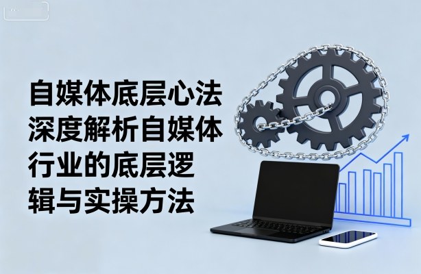 自媒体底层心法，深度解析自媒体行业的底层逻辑与实操方法-财阁