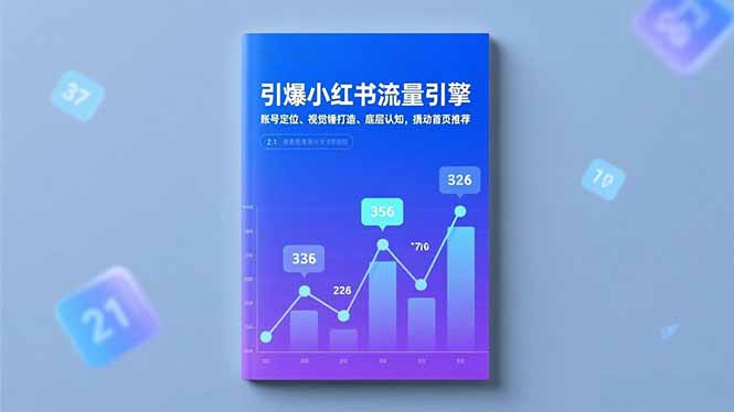 引爆小红书流量引擎，账号定位、视觉锤打造、底层认知，撬动首页推荐-财阁
