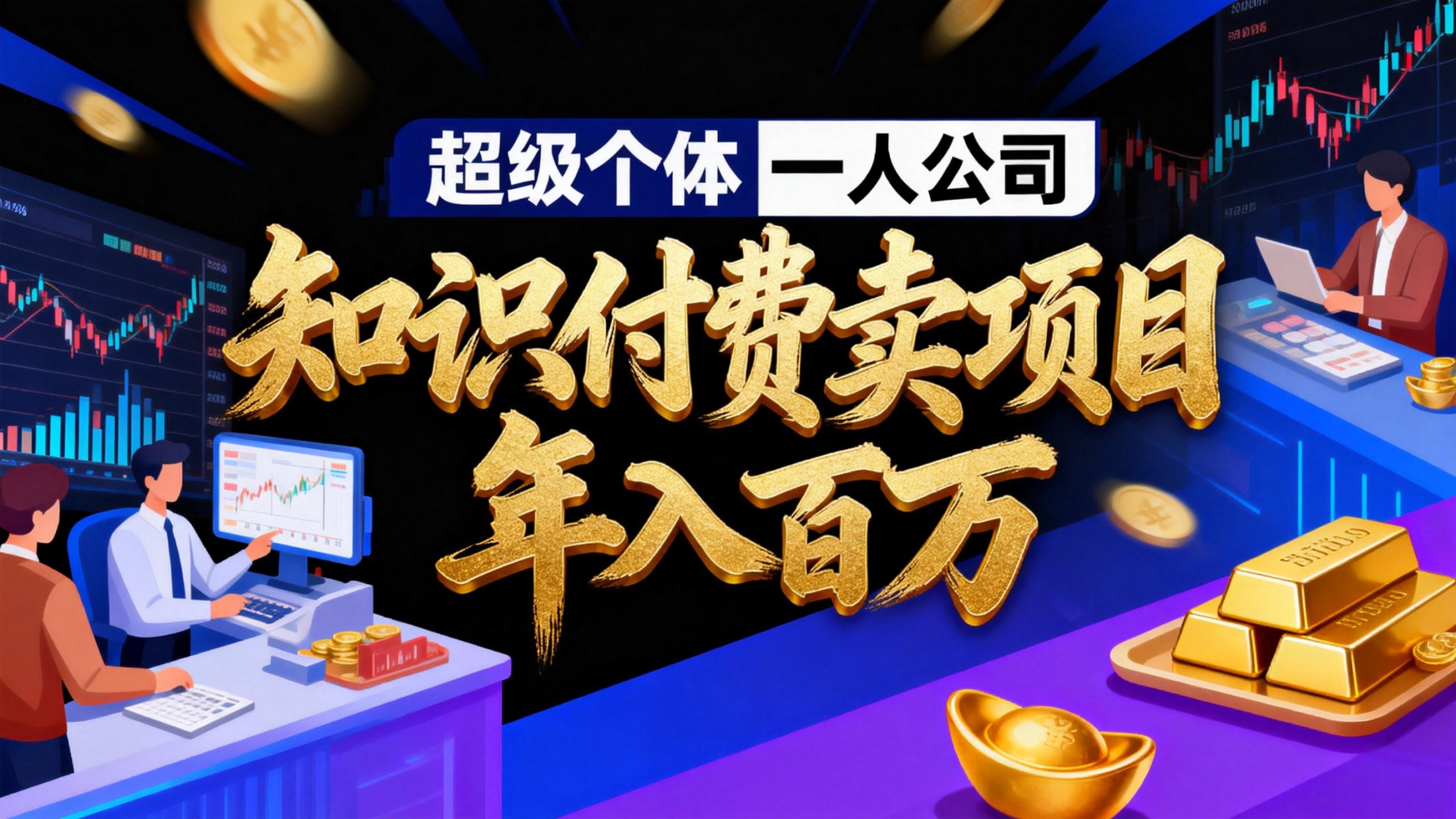2026年“超级个体一人公司”私域卖项目年入百万，个人IP-精准引流-项目包装-转化成交-财阁