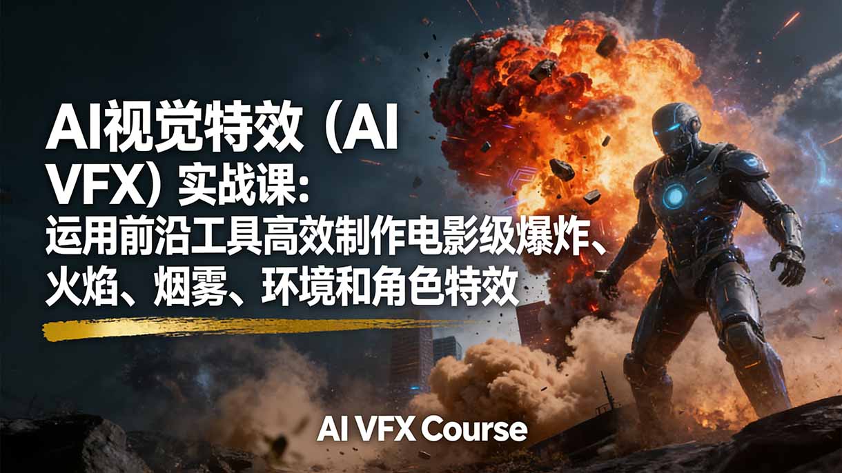 AI视觉特效(AI VFX-财阁